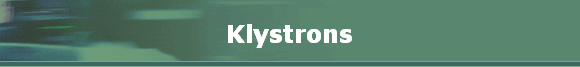 Klystrons